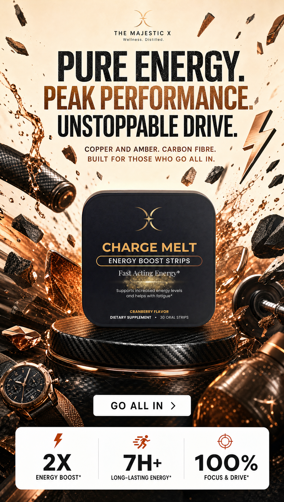 CHARGE MELT — DTC Ad