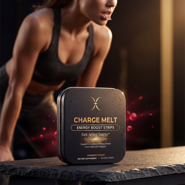CHARGE MELT — Energy Boost Strips — Majestic X tin, view 2