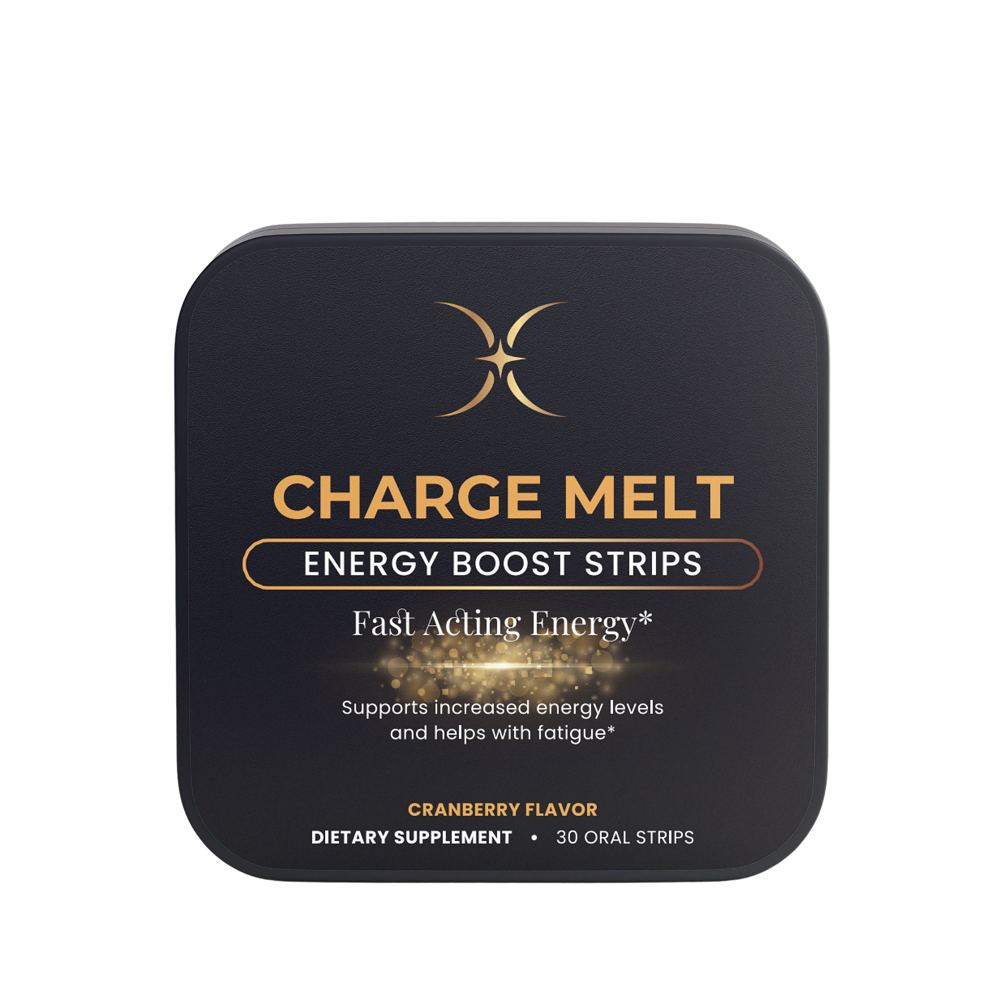 CHARGE MELT — Energy Boost Strips tin (transparent)