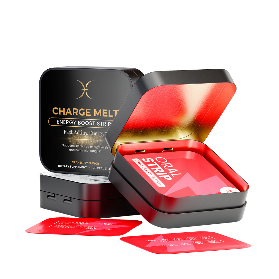 CHARGE MELT — Energy Boost Strips — Majestic X tin, view 4
