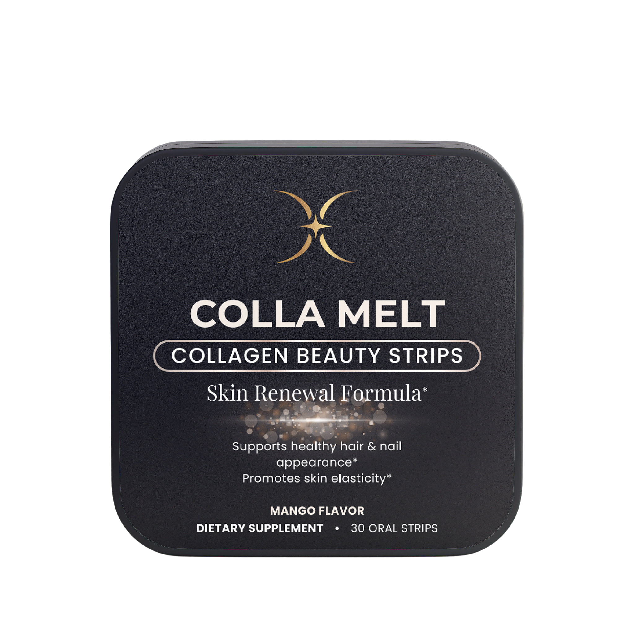 COLLA MELT — Collagen Beauty Strips — Majestic X tin