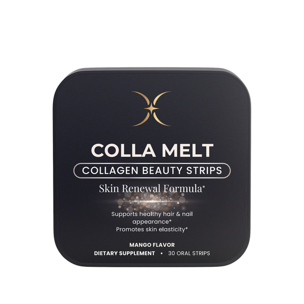 COLLA MELT — Collagen Beauty Strips — Majestic X tin