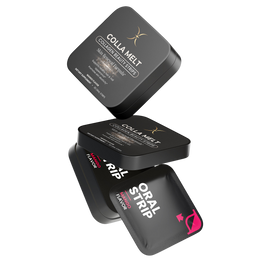 COLLA MELT — Collagen Beauty Strips — Majestic X tin, view 3