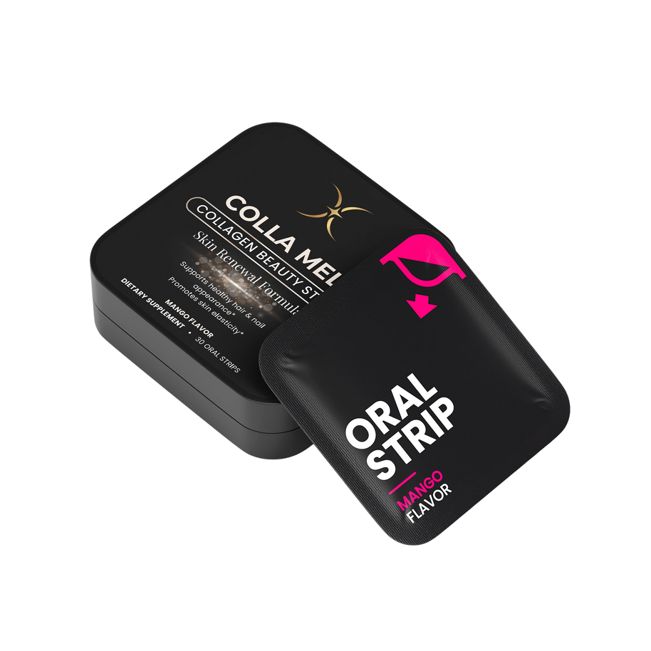 COLLA MELT — Collagen Beauty Strips — Majestic X tin, view 5