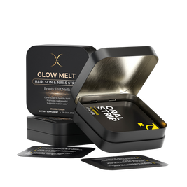 GLOW MELT — Hair, Skin & Nails Strips — Majestic X tin, view 5