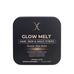 GLOW MELT — Hair, Skin & Nails Strips — Majestic X tin