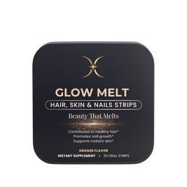 GLOW MELT — Hair, Skin & Nails Strips — Majestic X tin
