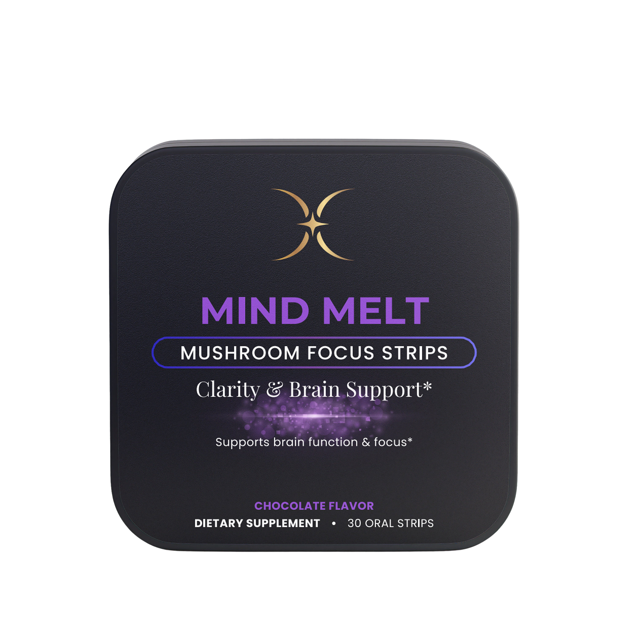 MIND MELT — Mushroom Focus Strips — Majestic X tin