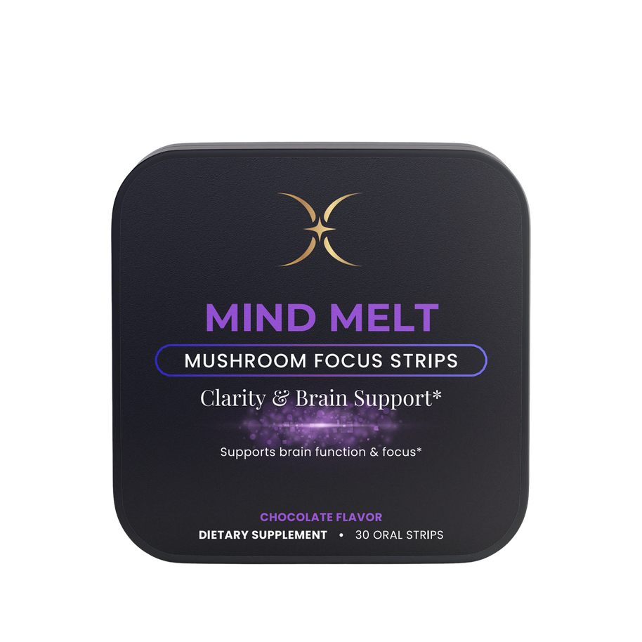 MIND MELT — Mushroom Focus Strips — Majestic X tin