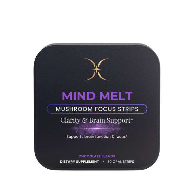 MIND MELT — Mushroom Focus Strips — Majestic X tin
