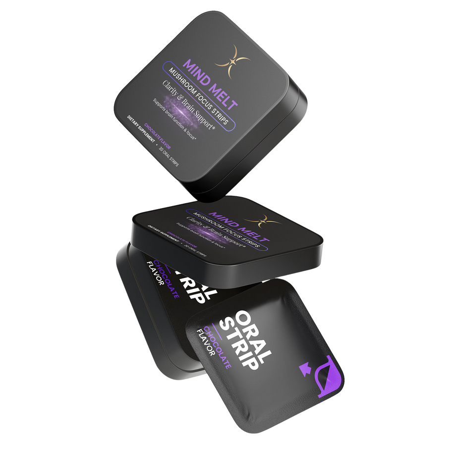 MIND MELT — Mushroom Focus Strips — Majestic X tin, view 3