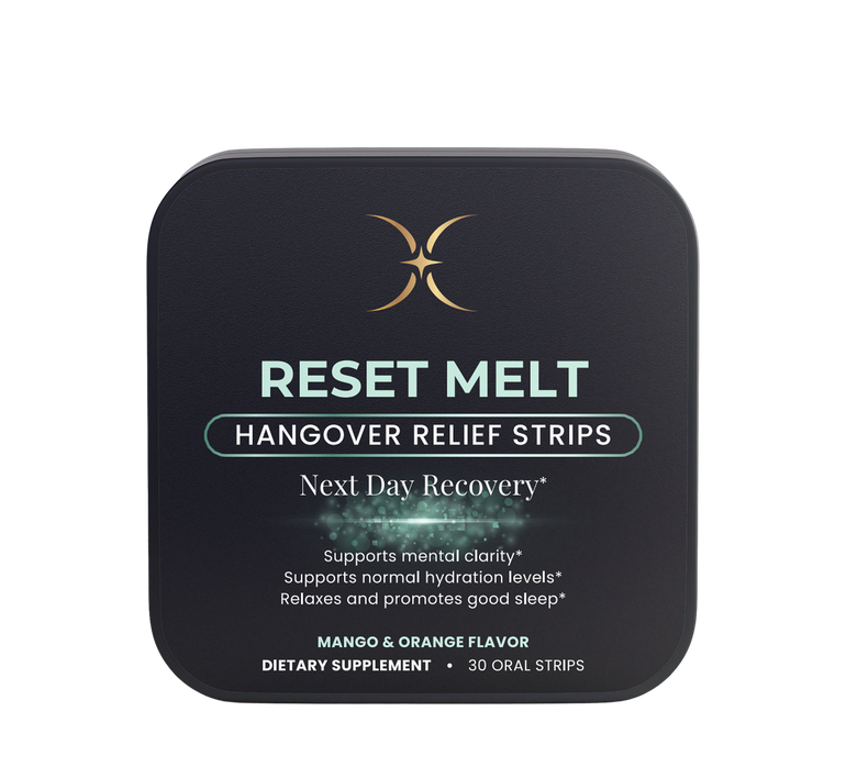 RESET MELT — Hangover Recovery Strips — Majestic X tin