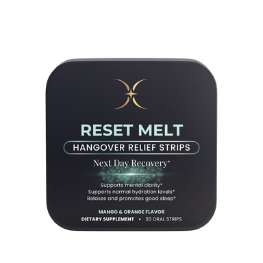 RESET MELT — Hangover Recovery Strips — Majestic X tin